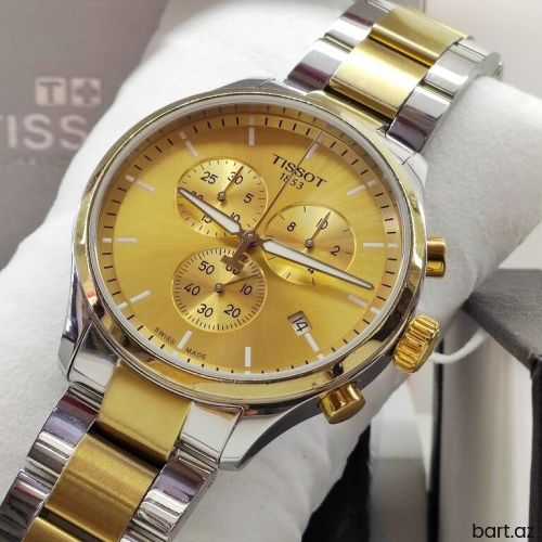 Orginal İsveçrə isdehsalı Tissot qol saatı.