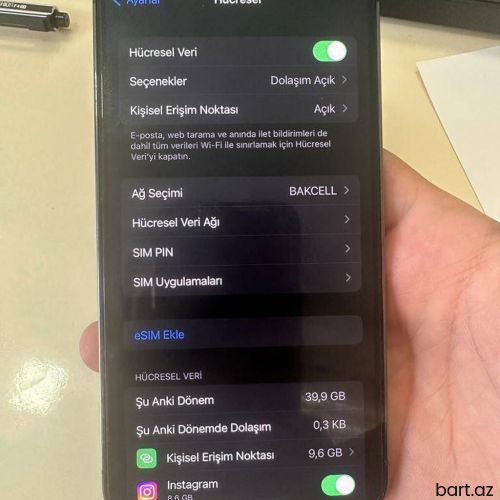 IPhone 13 Pro | 128 GB Graphite | Simsiz şarj