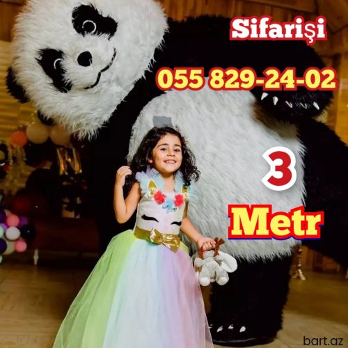 Panda şou sifarişi 