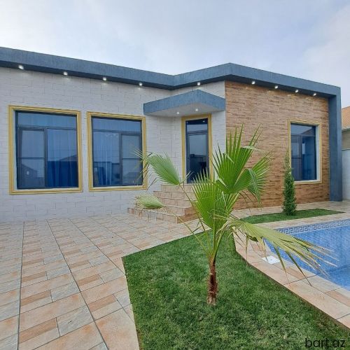 3 otaqlı hyət evi