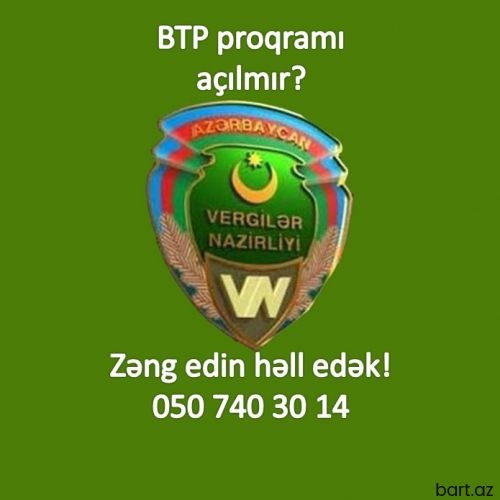 Btp bəyənnamə proqramının quraşdırılması