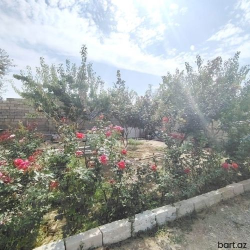 2 otaqlı həyət evi satılır