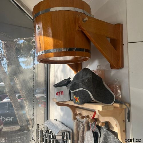 Sauna şok duşu,şok vedrəsi