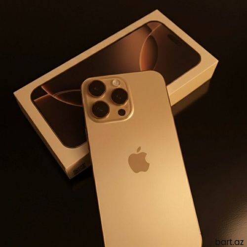 IPhone 16 Pro Max, 512 GB, Qızılı, Face ID