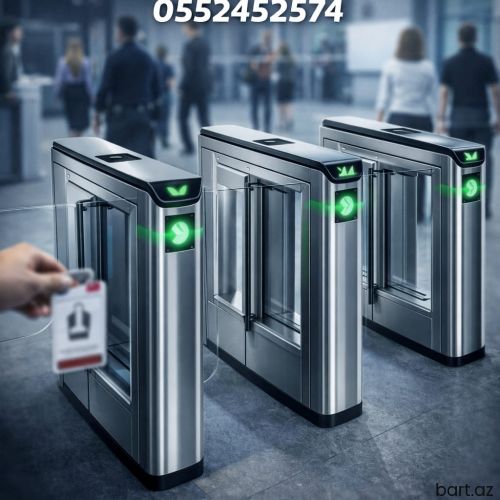 Turniket sistemlərinin satışı və quraşdırılması
