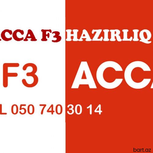 F3 ACCA kursları