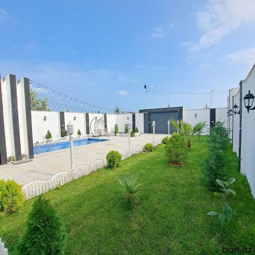 4 otaqlı bağ evi