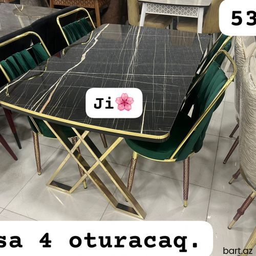 Stol stul dəsti kuxna üçün