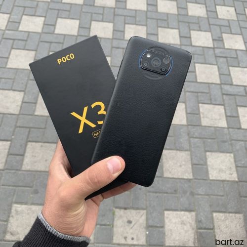 Poco X3 NFC, 128 GB, rəng - Göy, Düyməli, Face ID