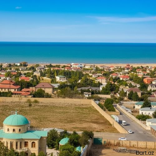 Novxanıda 50 sot torpaq sahəsi satilir.