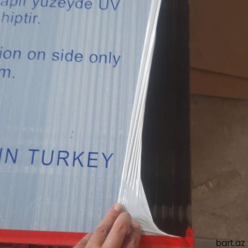 Üç kameralı polikarbonat.