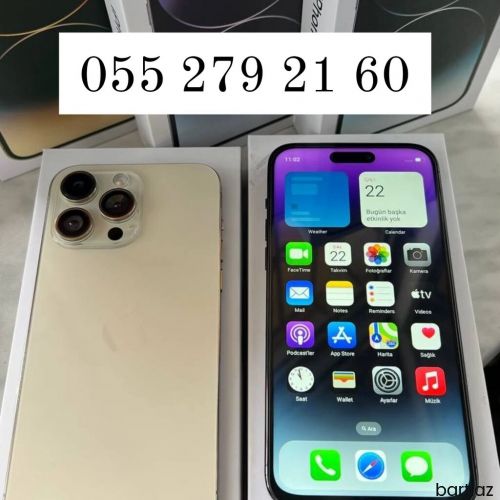 IPhone 14 Pro Max, 128 GB, Qızılı, Zəmanət