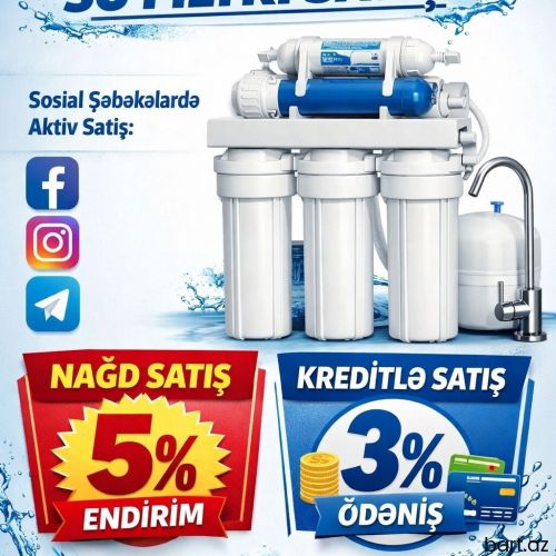 Onlayn su filtri satışı Məhsul