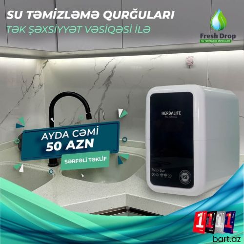 Herbalife Su filtrləri. 