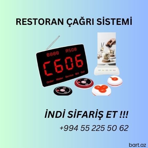 Restoran cağrı sistemi 