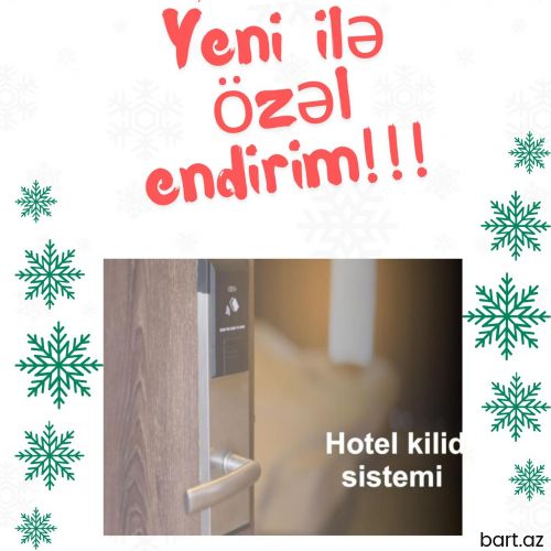 Elektronik Otel  qapı kilid sistemi  