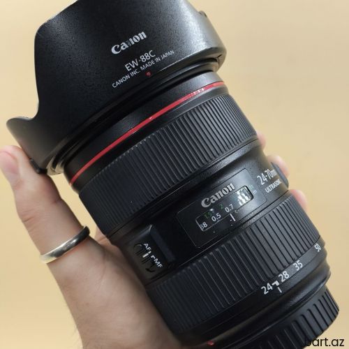 Canon 24-70 f2.8 II versiyya.