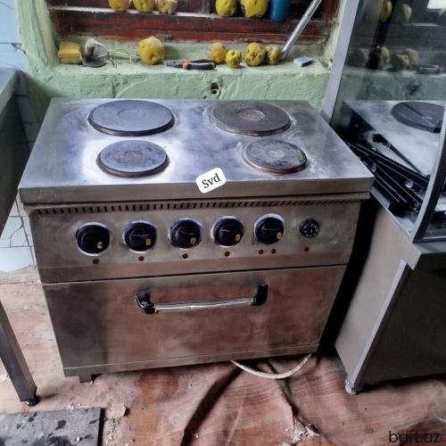 Nerj elektrik 4 göz 3 faza peç duxovkalı. 