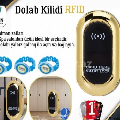 Dolab kilidi gold