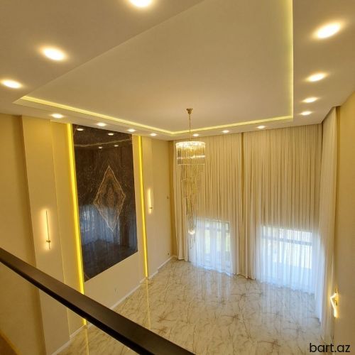 6 otaqlı bağ evi