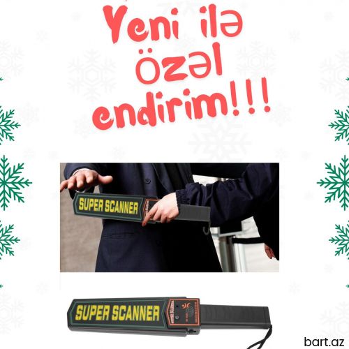Əl tipli metal detektor  