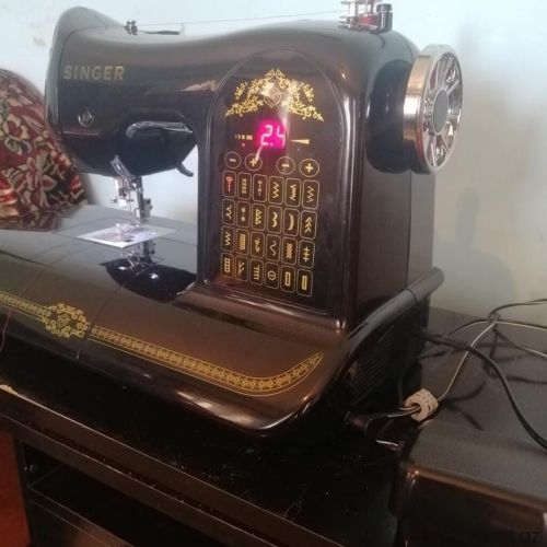 Tikis masini.24 ədəd tikiş növu var.