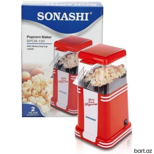 Popqorom aparatı 1200vat 