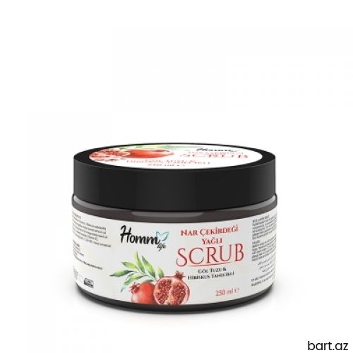 HOMM LİFE NAR TOXUMU YAĞI İLƏ SKRAB 250 ML