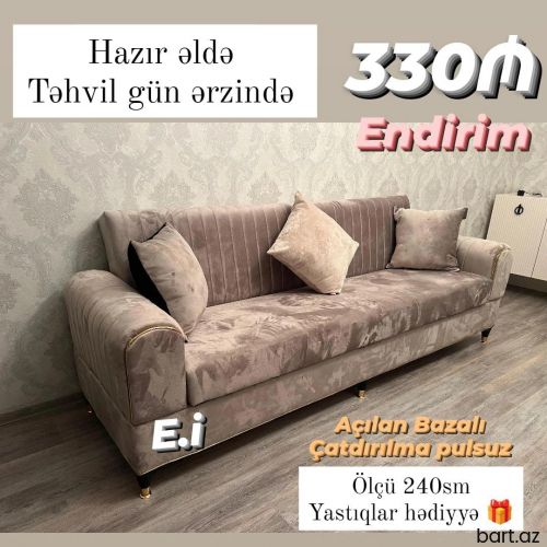 Divan sifarişlə hazırlanır 