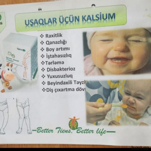 Uşaqlar üçün kalsi
