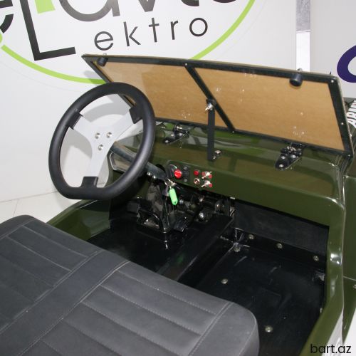 Uşaq üçün elektrik baqi, Mini Jeep (ikiyerli)