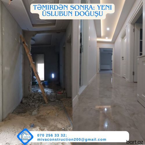 Hissəli ödənişlə Evinizin muasir Təmiri