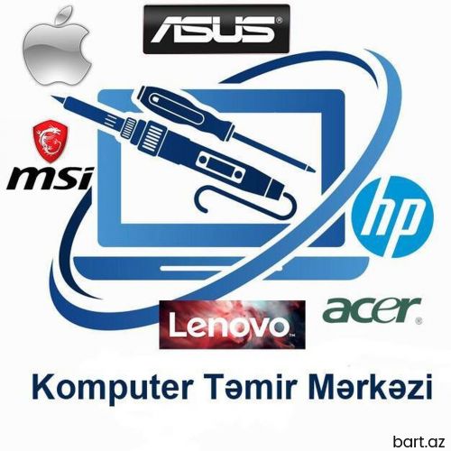 Təmir | Noutbuklar, kompüterlər | Zəmanətlə