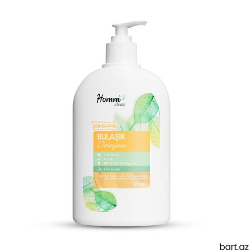 HOMM CLEAN KONSANTRE BULAŞIK DETERJANI