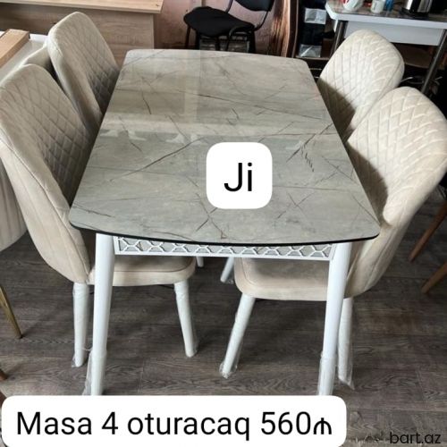 Stol stul dəsti kuxna üçün