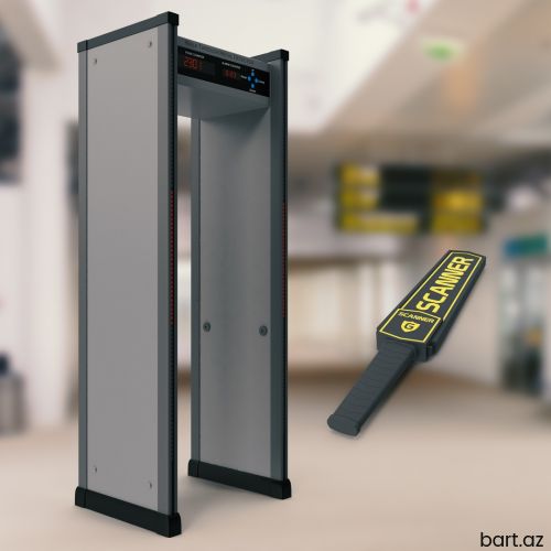 arka tipli metal detektor scaner