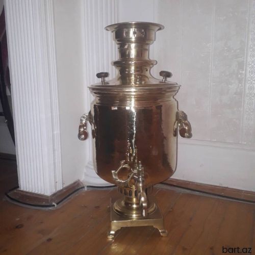 Samovar Çar Rusiyanin 